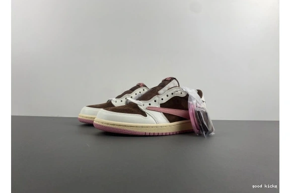 DZ4137-206 Retro brown Travis SP  Pink Low Scott Jordan 1 DZ4137-206 OG 0406